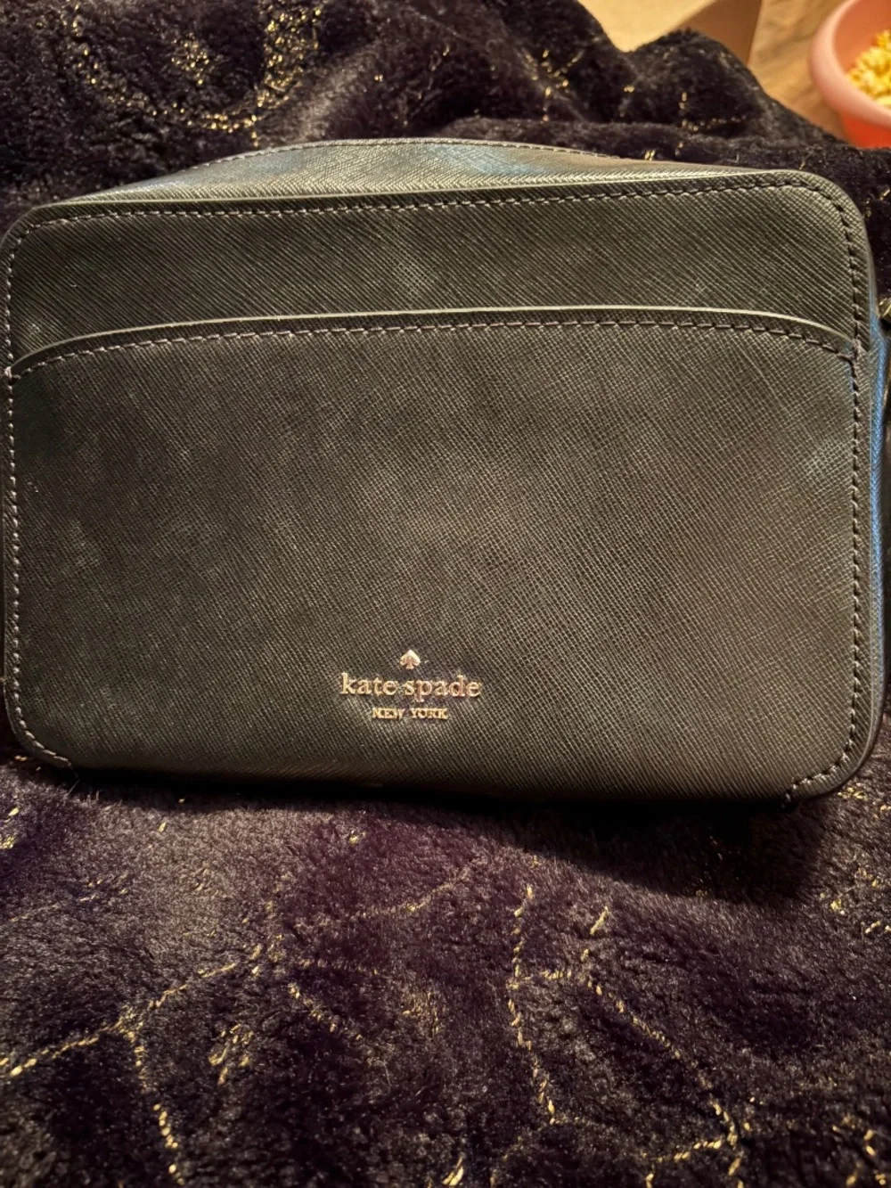 Kate spade black square crossbody